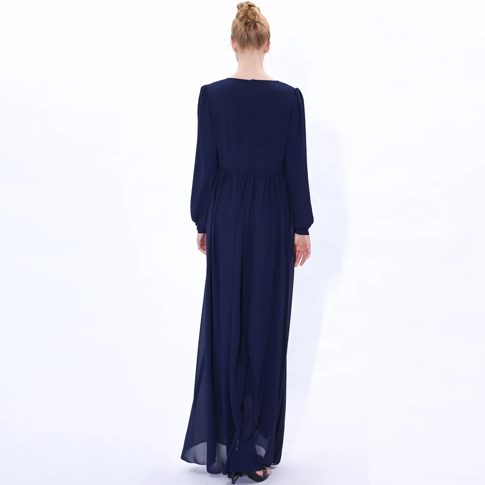 Кафтан Дубай ИД Мубарак вышивка абайя Турция мусульманский хиджаб платье Caftan