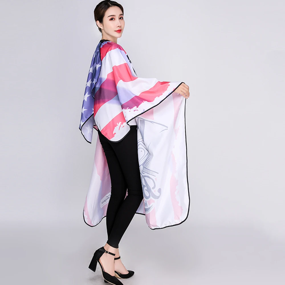 Новинка 2019 парикмахерский халат дышащая одежда для парикмахерской фартук из