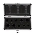 10 шт. поврежденный гайка болт и гайка для снятия Комплект Съемник шпилек сломанной болт удаление ручных инструментов набор точения Резьбонарезной инструмент