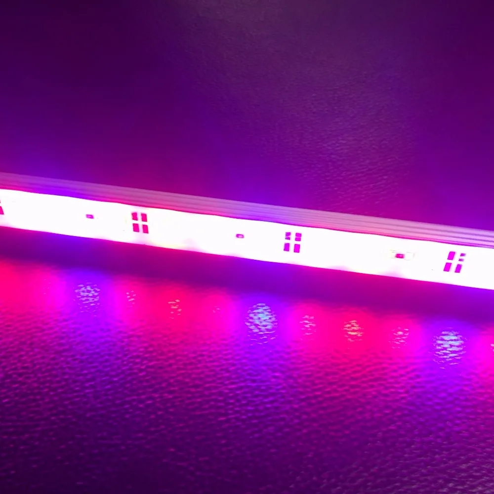 5 шт. DC12V 0 м 5730 IP68 водонепроницаемый светильник для выращивания Led бар жесткая