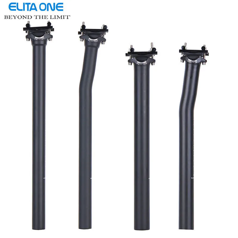 ELITA цельный карбоновый Подседельный штырь 27 2 ud матовый для дорожного велосипеда