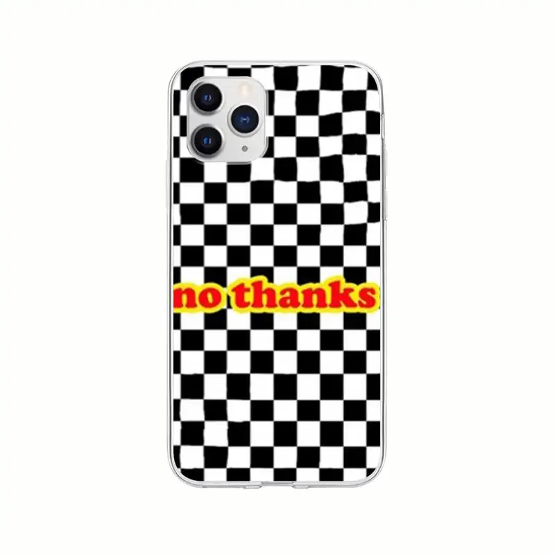

Trend Black And White Chess Transparent Mobile Phone Case For Huawei P20 P40 Lite P30 Pro P Smart 2019 Nova 3e 6 Se Clear Cover