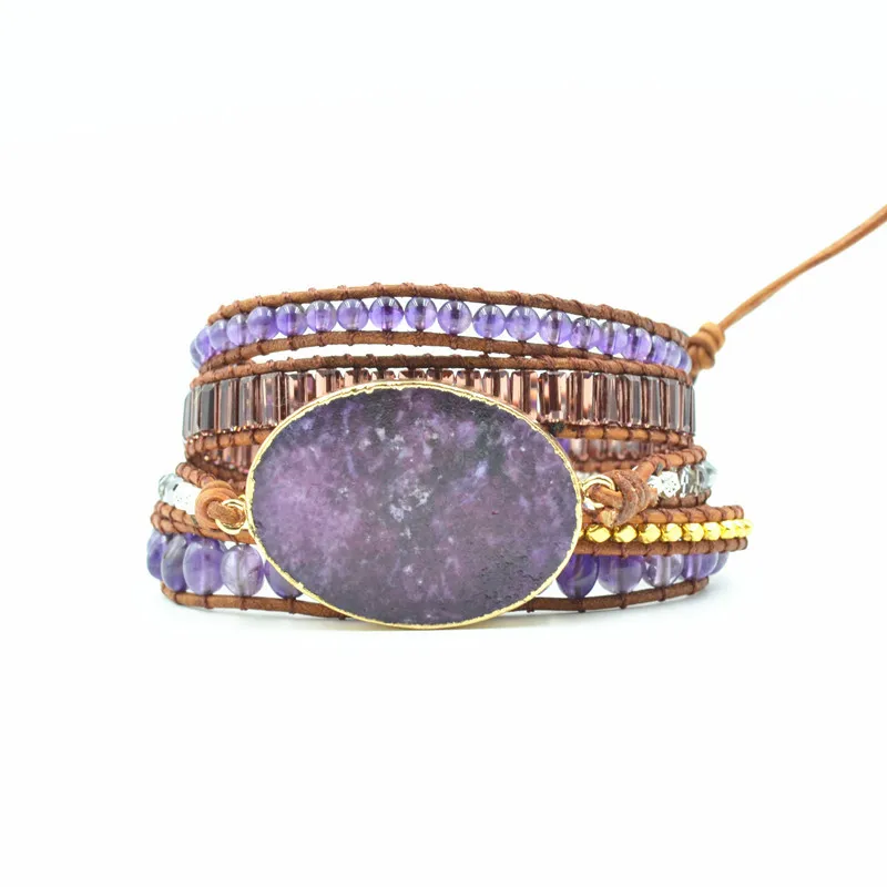 Браслеты jourssnow в стиле бохо браслет ручной работы ретро с искусственными