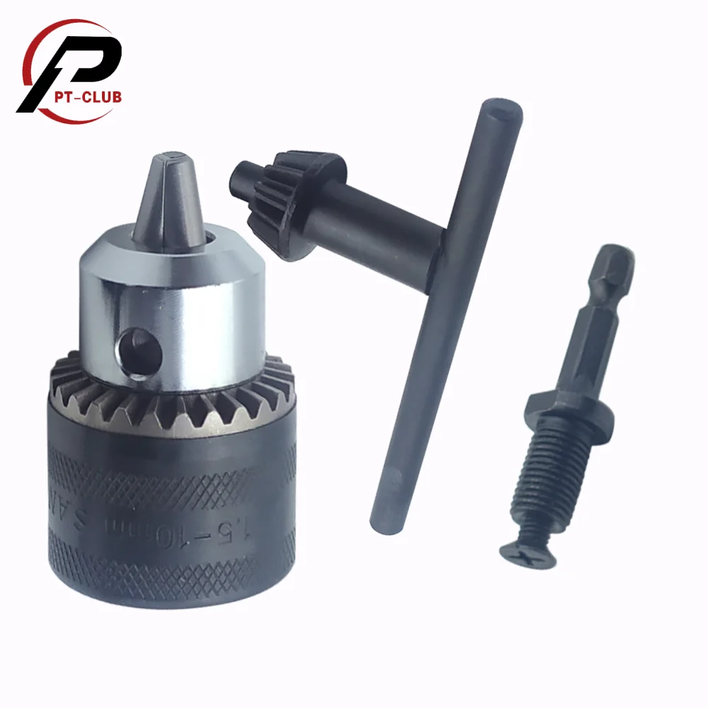 Преобразователь прецизионного сверлильного патрона 1 5 10 мм 3/8 дюйма 24UNF Резьба