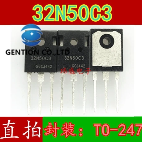 

5 шт. 32 n50c3 SPW32N50C3 TO-247 MOS трубка с полевым эффектом 32 a / 500 v LED пятно света на складе в 100% новый и оригинальный