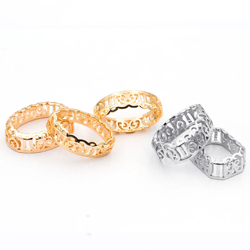 Подвеска гнездо XIAOPU для шитья 20 шт. серебристые золотистые медные Подвески