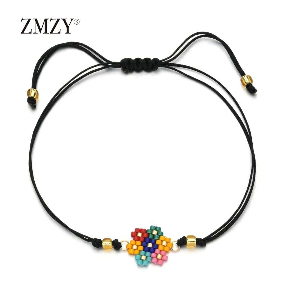 ZMZY Boho Цветок браслет женский бисер MIYUKI девушки Pulseras Mujer детский подарок животное