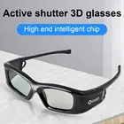 GetD GL410 3D очки с долгим сроком службы батареи активный затвор черная четкая картина 3D очки для DLP LINK 3D Проекторы