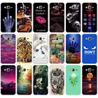 Чехол для телефона Samsung Galaxy J3 J300F J300, мягкий силиконовый чехол из ТПУ с рисунком для Samsung Galaxy J3 2016, чехол J320f