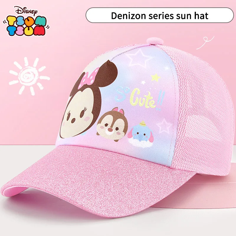 

Disney Tsum Tsum Girl Hat Cap Accessories For 2-6 Years Girls Unicorn Baseball Cap Summer Sun Truck Hat Cap For Kids Children