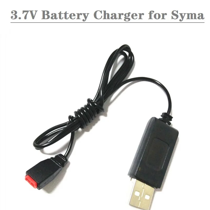 Зарядное устройство USB 3 7 в для SYMA X5HW X5A-1 X5HC X5UW X5UC X21 X21W X26 RC аксессуары