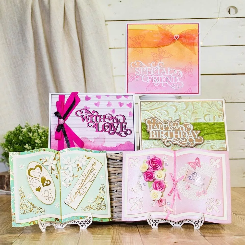 Маи воловья кожа и кронштейн металлические режущие штампы трафареты для DIY