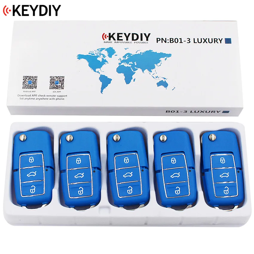 Оригинальный Универсальный пульт дистанционного управления KEYDIY с 3 кнопками