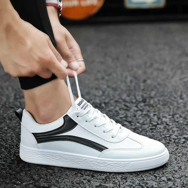 

Shoes 2020 White Sneakers Men Fashion Men's Shoes Non-slip Mens Sports Shoes Cheap Male Sneakers Men Shoes Leather Men's Loafers