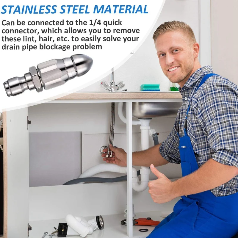 1/4 дюйма 5000 фунтов/кв. дюйм канализационная струйная насадка сопло для сливного