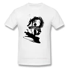Хиеи духа мир печати хлопок Футболка Camiseta Hombre забавные YuYu Hakusho Ghostdom детектив аниме для Мужская модная уличная одежда