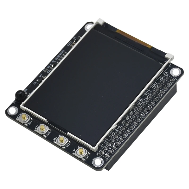 2 4 дюймовый TFT ЖК-экран X с кнопками и ИК-датчиком для Raspberry Pi 4B/3B/2B +/A + | Электроника