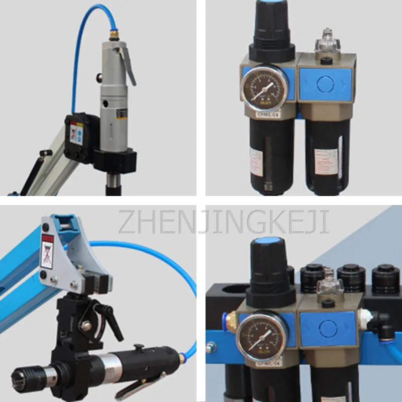 

Pneumatic Tapping Machine 220V Universal Cantilever Small Thread Processing Tapping Machine Taiwan Air Motor Cantilever Type