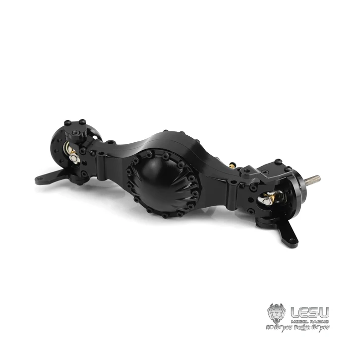 LESU металлический дифференциальный замок Передние Задние оси для RC TAMIYA 1/14