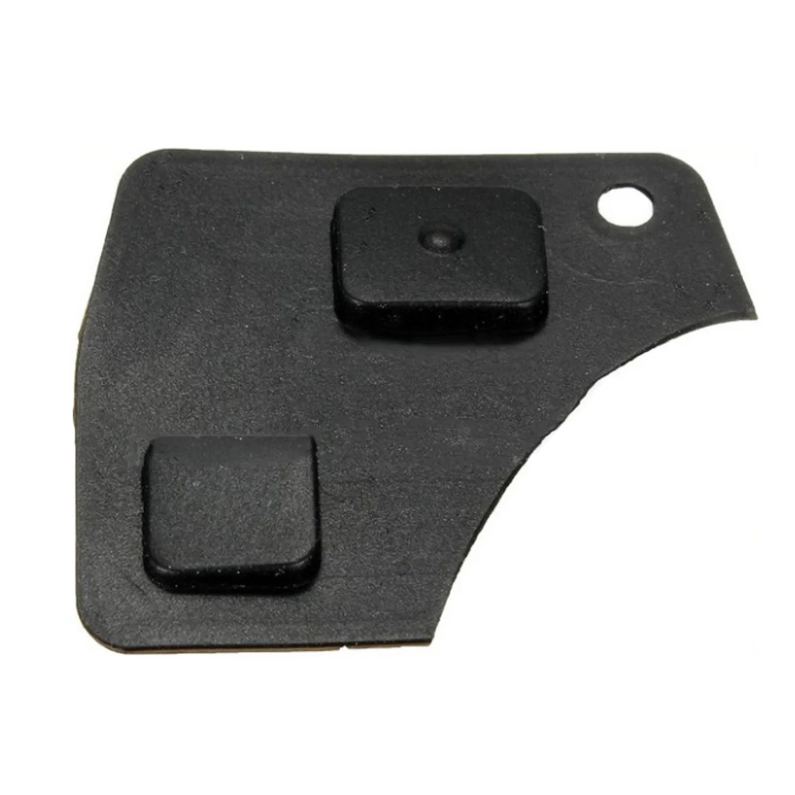 

2 Button Black Rubber Button Remote Control Car Key Case Key Shell for Toyota Replacement