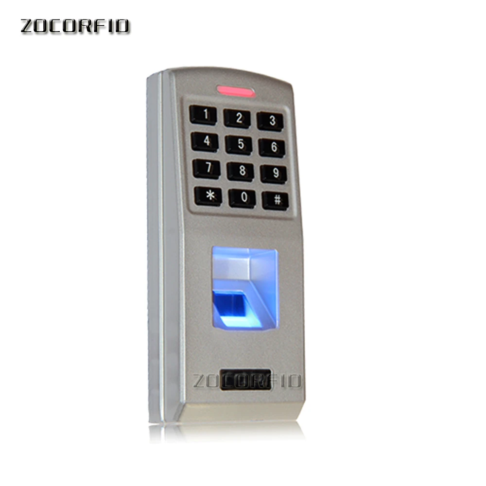 Устройство для контроля доступа по паролю и отпечаткам пальцев