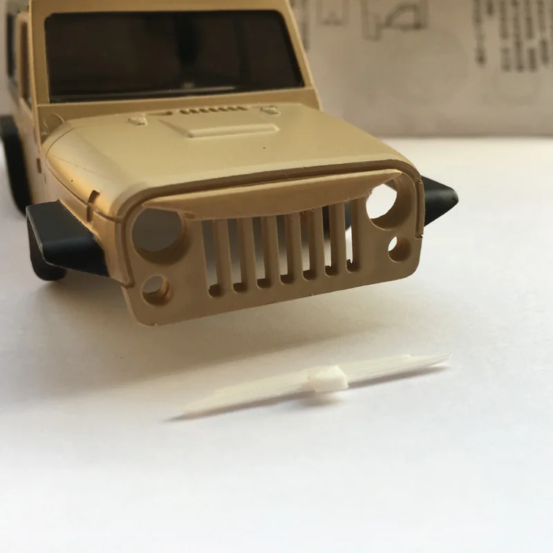 Пластиковый аксессуар для переднего автомобиля Orlandoo Hunter Wrangle Op|Детали и