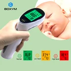 Цифровой инфракрасный термометр BOXYM, портативный Бесконтактный лазерный термометр, температура тела для детей и взрослых