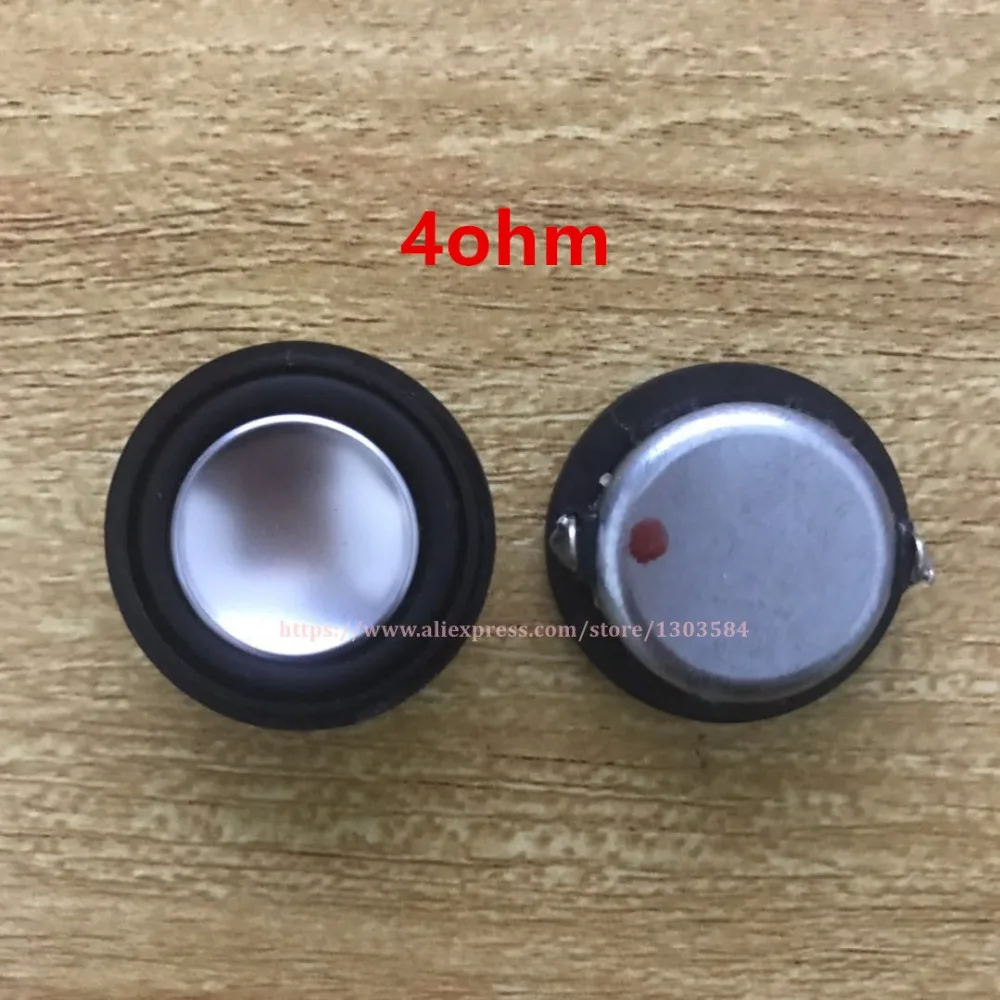 4 шт. 1 дюймовый Полнодиапазонный аудио портативный динамик 8 Ом Вт низкочастотный