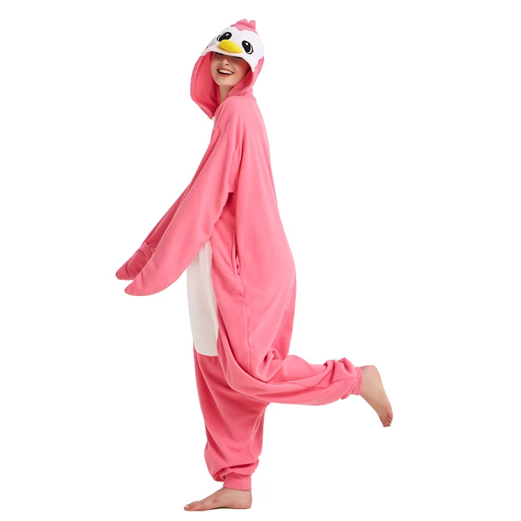 HKSNG взрослый синий пингвин кигуруми комбинезон пижамы мультфильм милый Хэллоуин