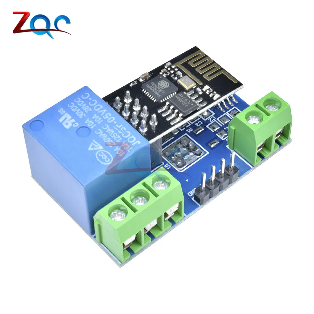 Релейный модуль ESP8266 5 в пост. Тока ESP 01 Wi Fi умный дом дистанционное управление