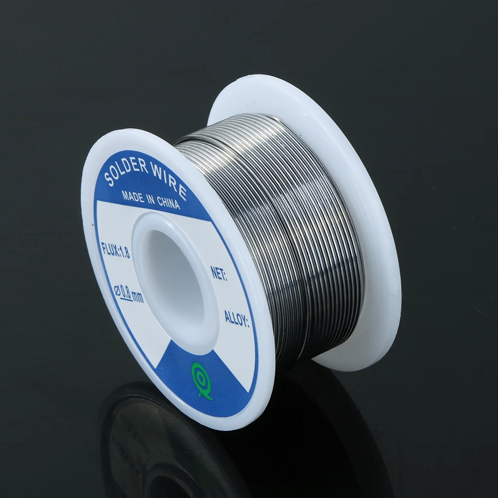 0.8mm Lead-Free Tin Silver Solder Wire Lead-free 3% Speaker DIY Material Soldering Rolling Cable Line | Инструменты
