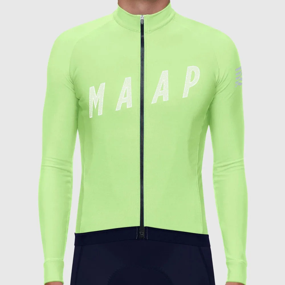 Jersey D Invierno roupa ciclismo RUNCHITA зимний термальный длинный рукав Велоспорт Джерси Набор велосипедная зимняя велосипедная Одежда наборы ciclismo - Цвет: Jersey D
