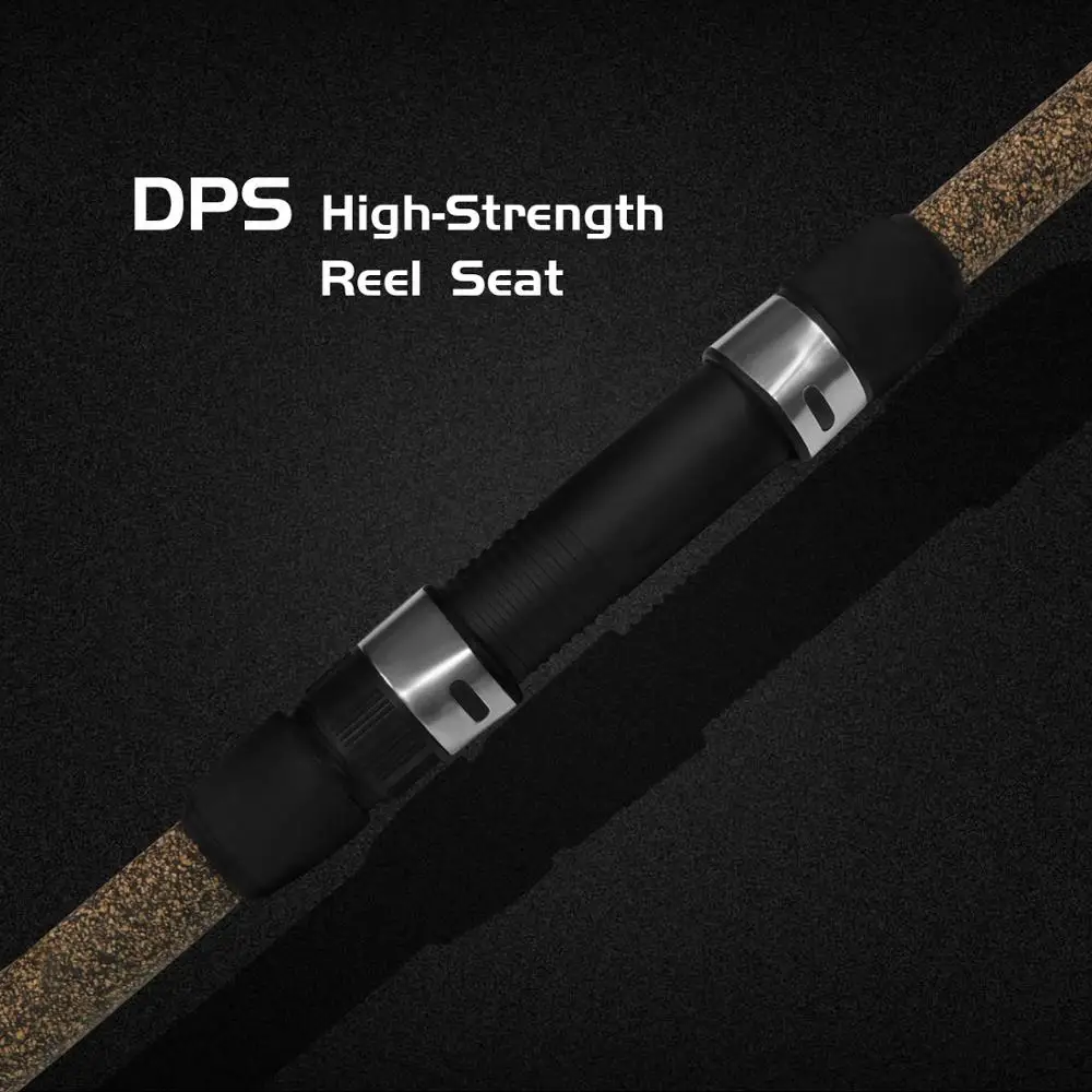 Рыболовное спиннинговое удилище Fiblink 4 секции MH H Power Быстродействующее из