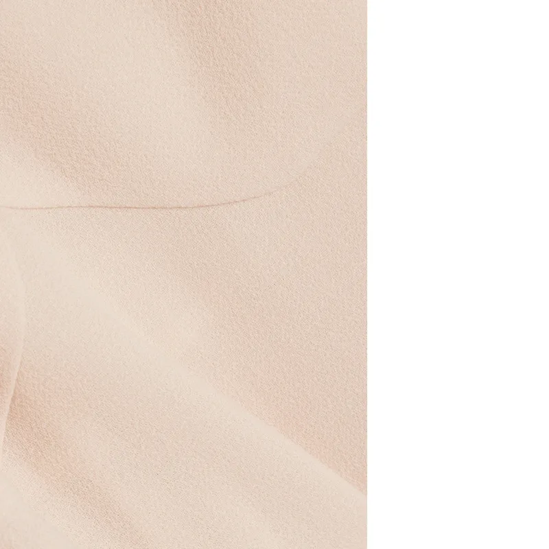 

2020 Newest European Women Summer Nude pink V neck Knee-length Slim Office Dress Casual Pencil Dresses Female Vestidos