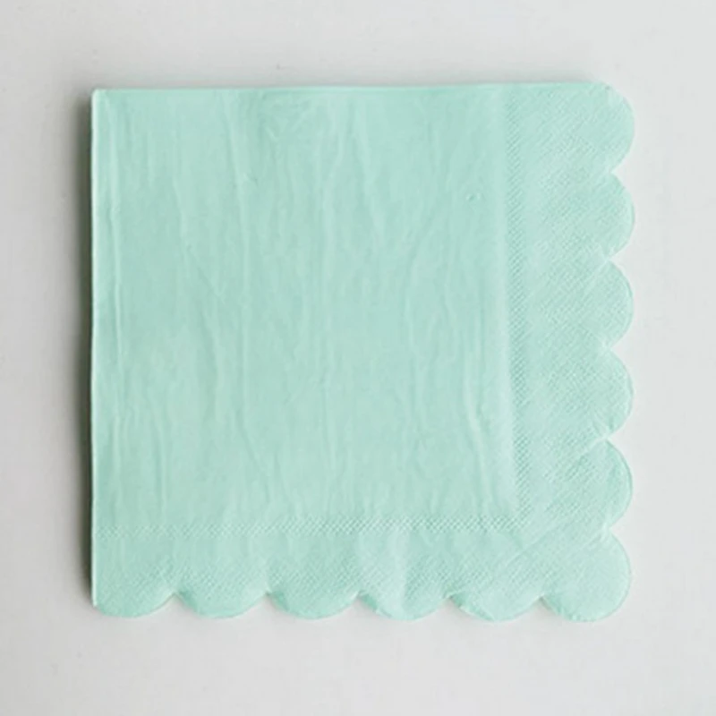 8 шт./лот бронзовая Розовая зеленая белая черная одноразовая посуда тарелки для