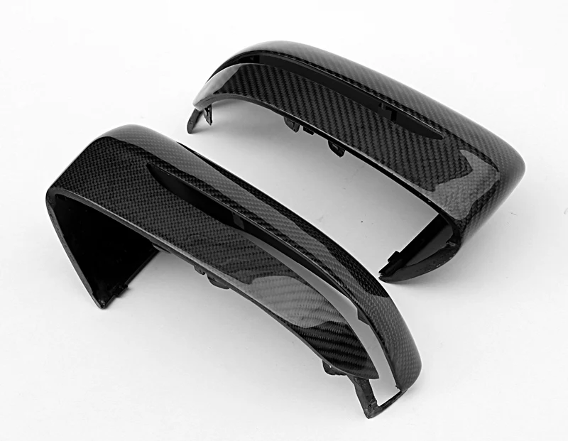 Сменный стильный чехол для зеркала заднего вида из углеродного волокна подходит