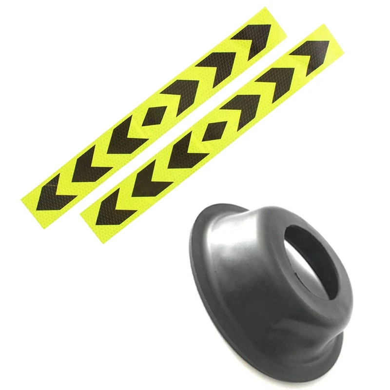 

Светоотражающая Автомобильная сигнальная клейкая лента, 2 шт., желтый, черный и 2 шт. вакуумных диафрагмы карбюратора