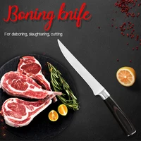 5 5 kitchen knife boning knife high quliaty stainless steel knife for bone meat fish fruit vegetables cooking tool with sheath