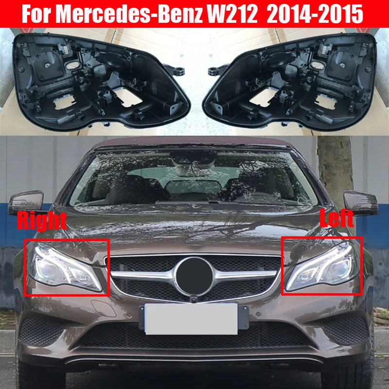 

Светодиодная фара задний корпус базовый черный для Benz E-Class W212 E200 260 300 350L 2014-2015 корпус лампы пластиковый защитный чехол