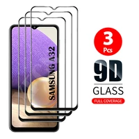 3pcs glass cover tempered glas for samsung galaxy a32 4g5g screen protector case for samsun a32 a 32 32a glass protective film