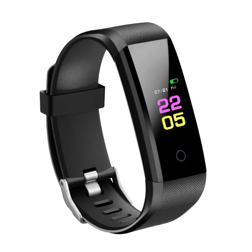 

115 Plus Smart Watch Bracelet Sports Wristband Fitness Tracker Step Counter