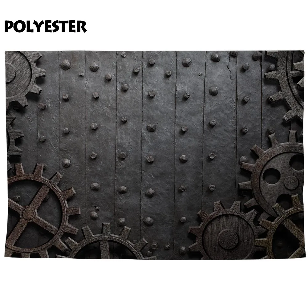 Allenjoy стимпанк ржавые шестерни металлическая гранж поднятая железная камера