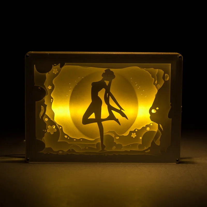 

sailor moon Crystal Tsukino Usagi Sailor Venus Sailor Mercury inner senshi LED Night lights gift costume cosplay