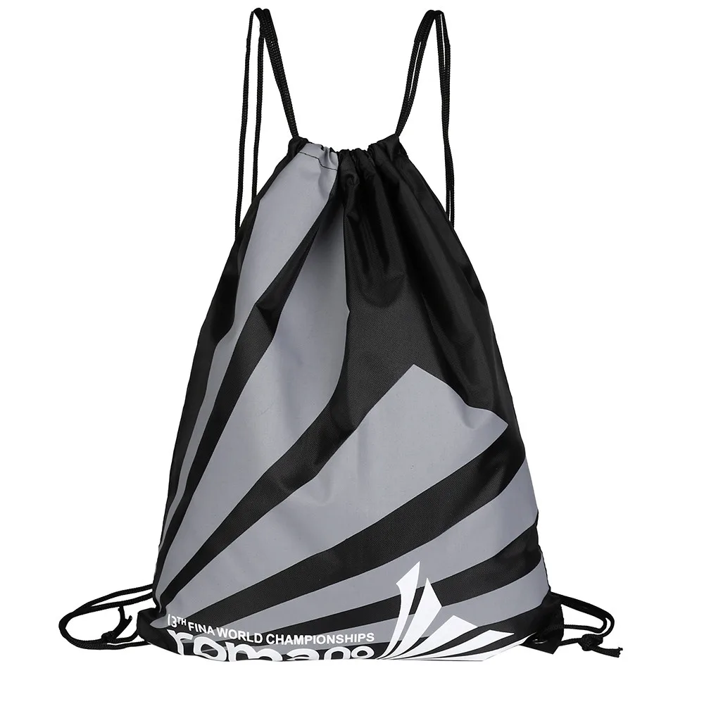 

Outdoor Folding Double Layer Drawstring Waterproof Backpacks Colorful Shoulder Bag Swimming Bags