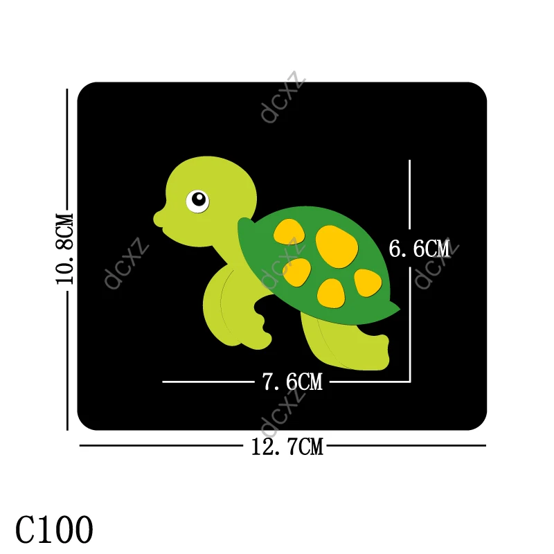 Новые Черепаховые деревянные штампы для скрапбукинга C-100 резки | Дом и сад
