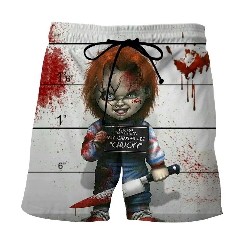 Шорты мужские/женские с 3D-принтом смешные свободные большого размера | Мужская