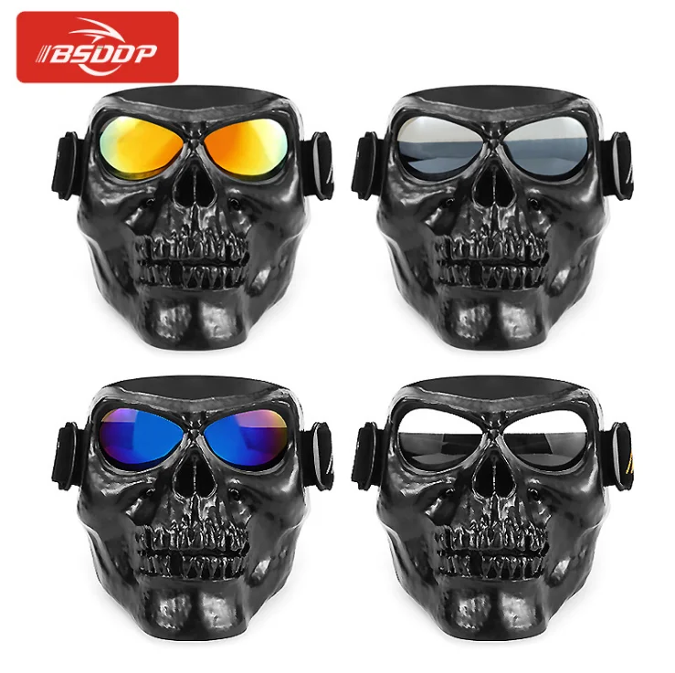 

Motorcycle Goggles Helmet Mask Outdoor Riding Motocross Skulls Windproof Wind Glasses Sandproof Goggle Kinight Equipment