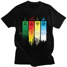 Мужская футболка Avatar с надписью the Last Airbender, хлопковые футболки с коротким рукавом, красивая футболка для отдыха, футболки с надписью Aang, топы, одежда