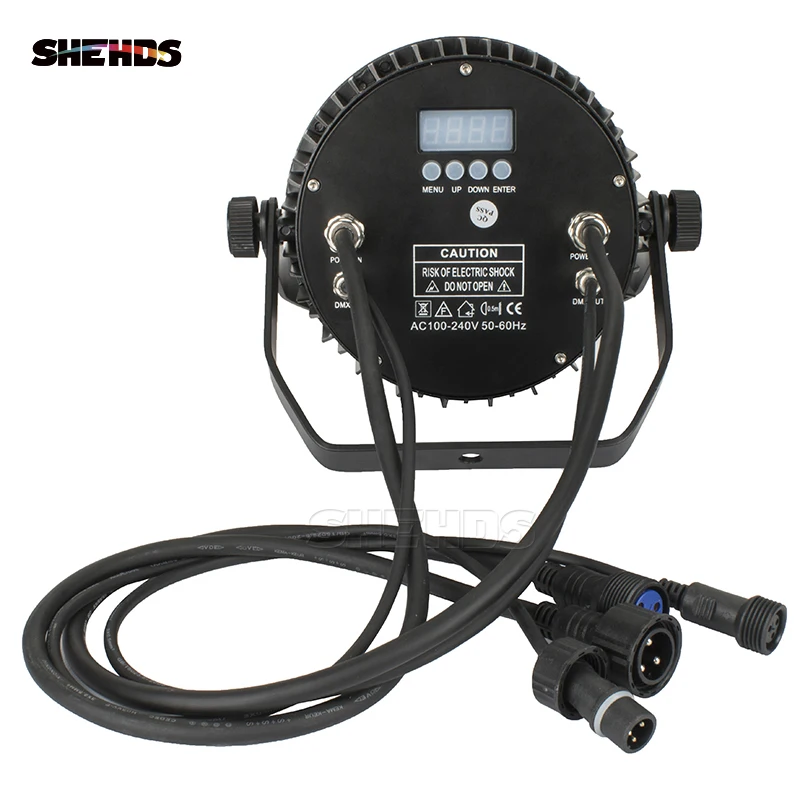 IP65 Waterproof LED 18x18W 6in1 RGBWA+UV Aluminum Alloy Par Light Outdoor DMX Control DJ Stage Equipment Effect SHEDHS | Освещение