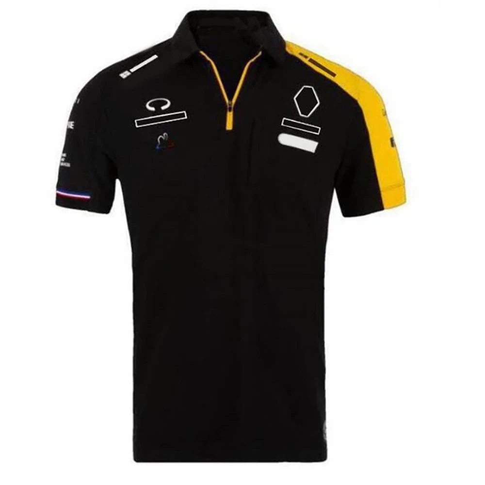 

F1 new racing team uniform, quick-drying short-sleeved POLO shirt, car fan car logo T-shirt, large size can be customized